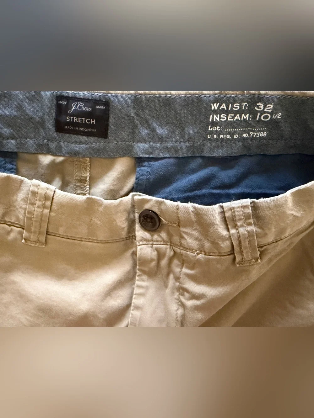 J. Crew Navy Gray & Khaki 10.5